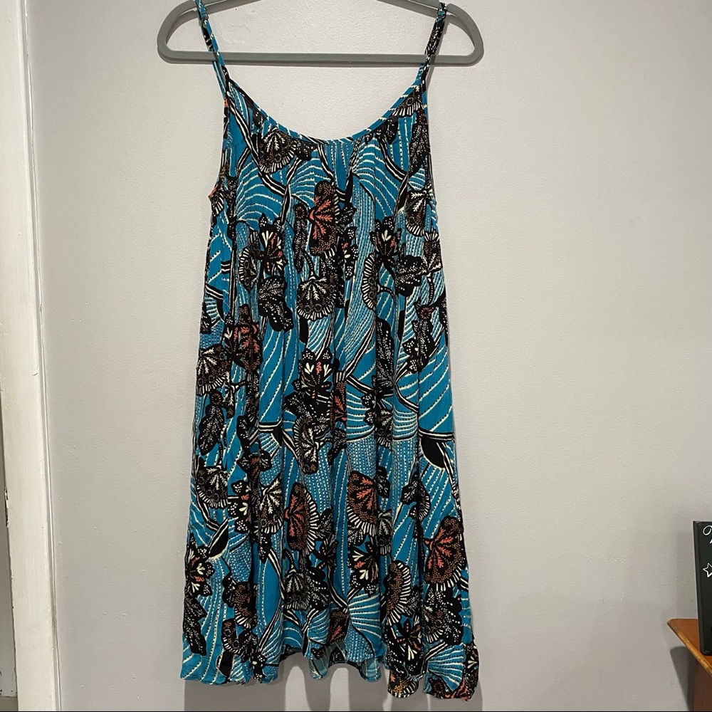 Anthropologie Deja Plisse Tunic Dress Size Medium